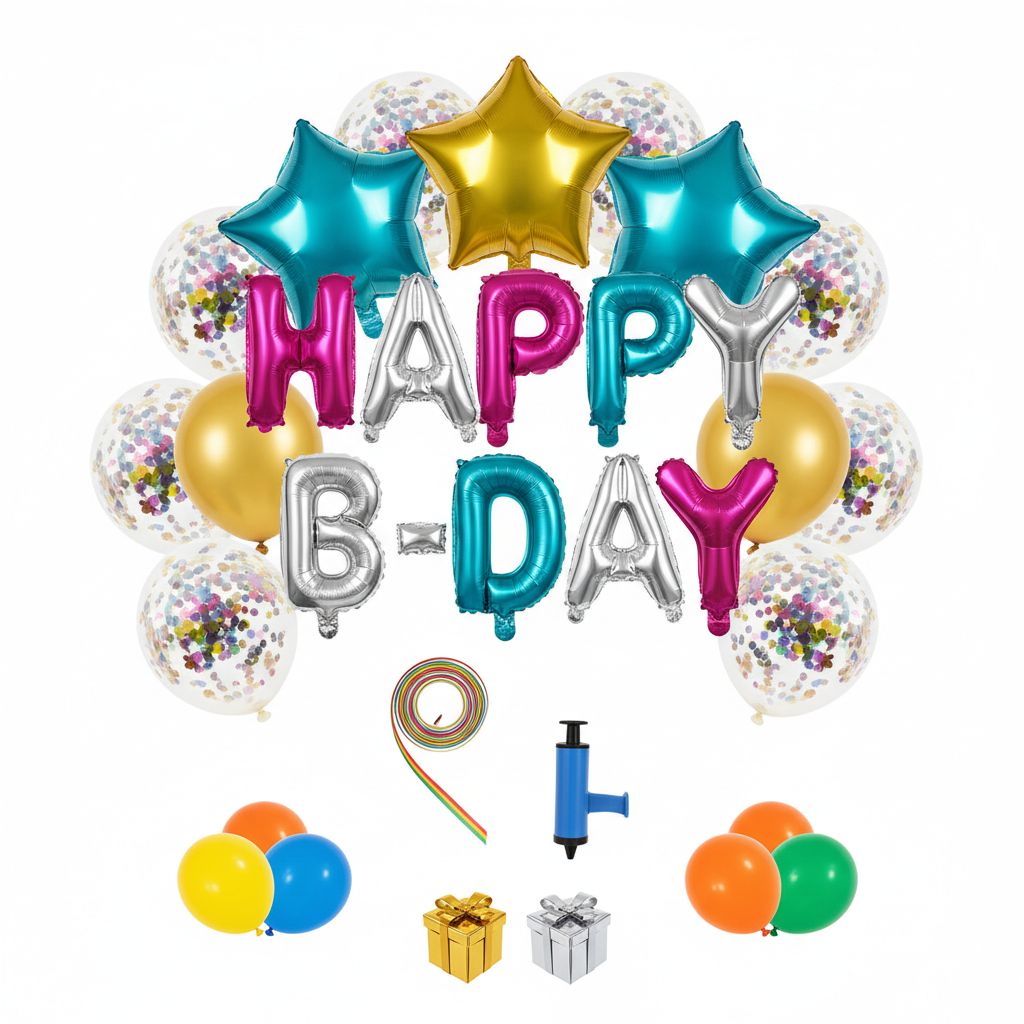 Birthday Balloon Bouquet Kit