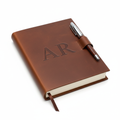 Monogrammed Leather Journal