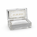 Crystal Wedding Keepsake Box
