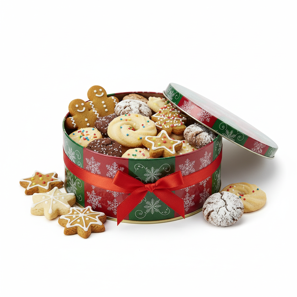Holiday Cookie Gift Tin