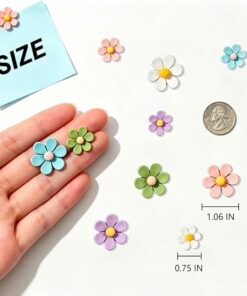Alternative view of Cute Flower Decor Fridge Magnets PI9