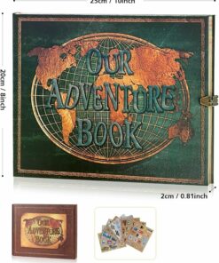 Alternative view of Dark Olive Green Travel Diary Photo Book PI4