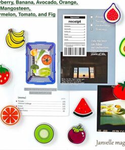 Alternative view of Fruit Garden Fridge Magnets PI8