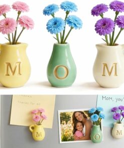 Mini Ceramic Vase Fridge Magnets PI10