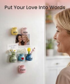 Alternative view of Mini Vase Fridge Magnets PI14