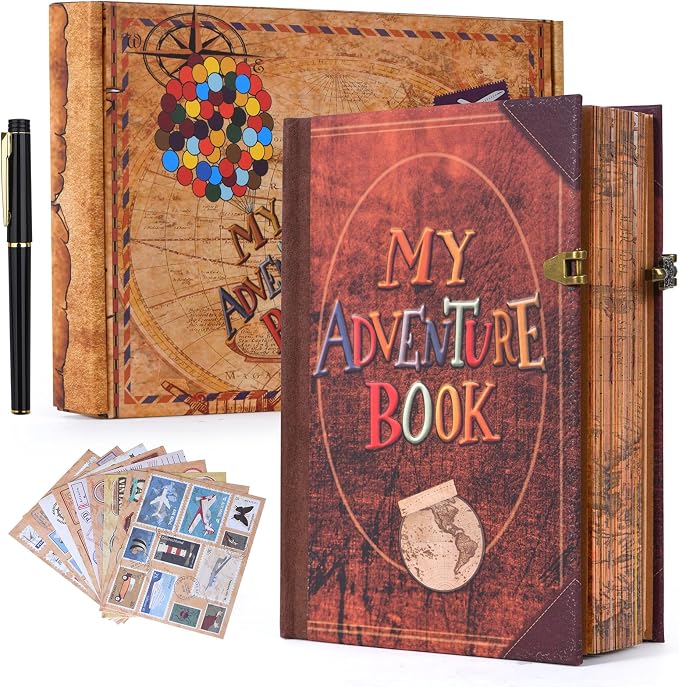 My Adventure Book Luxury Faux Leather Journal PI3