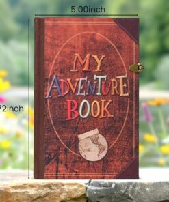 Alternative view of My Adventure Book Luxury Faux Leather Journal PI3