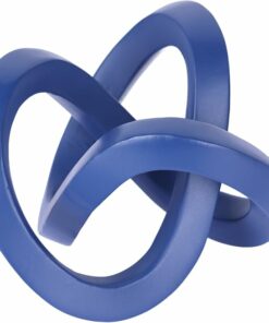 Navy Blue Knot Decor for Coffee Table PI19