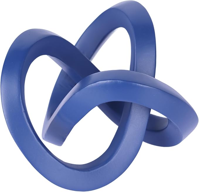 Navy Blue Knot Decor for Coffee Table PI19