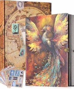 Phoenix Myth Embossed Scrapbook PI6
