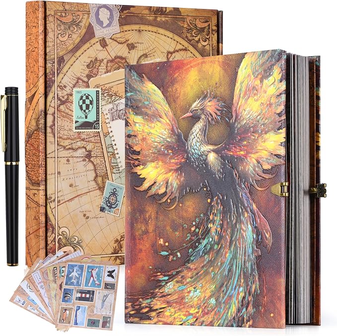 Phoenix Myth Embossed Scrapbook PI6