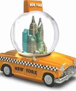 City-Souvenirs Mini NYC Taxi Snow Globe PI26