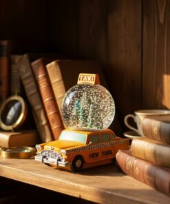 Alternative view of City-Souvenirs Mini NYC Taxi Snow Globe PI26