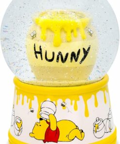 Disney Winnie The Pooh Hunny Pot Snow Globe PI30