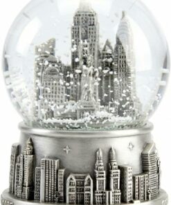 New York City Silver Lined Snow Globe PI24