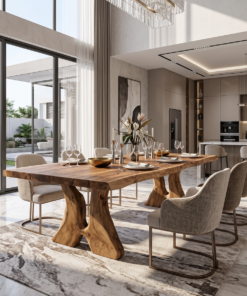 Farmhouse Dining Table For Vintage Furniture Look