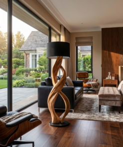 Artistic Twisted Floor Lamp For Living Room