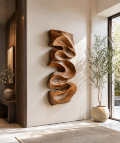 Modern Organic Wall Art Panel Decor For Living Room