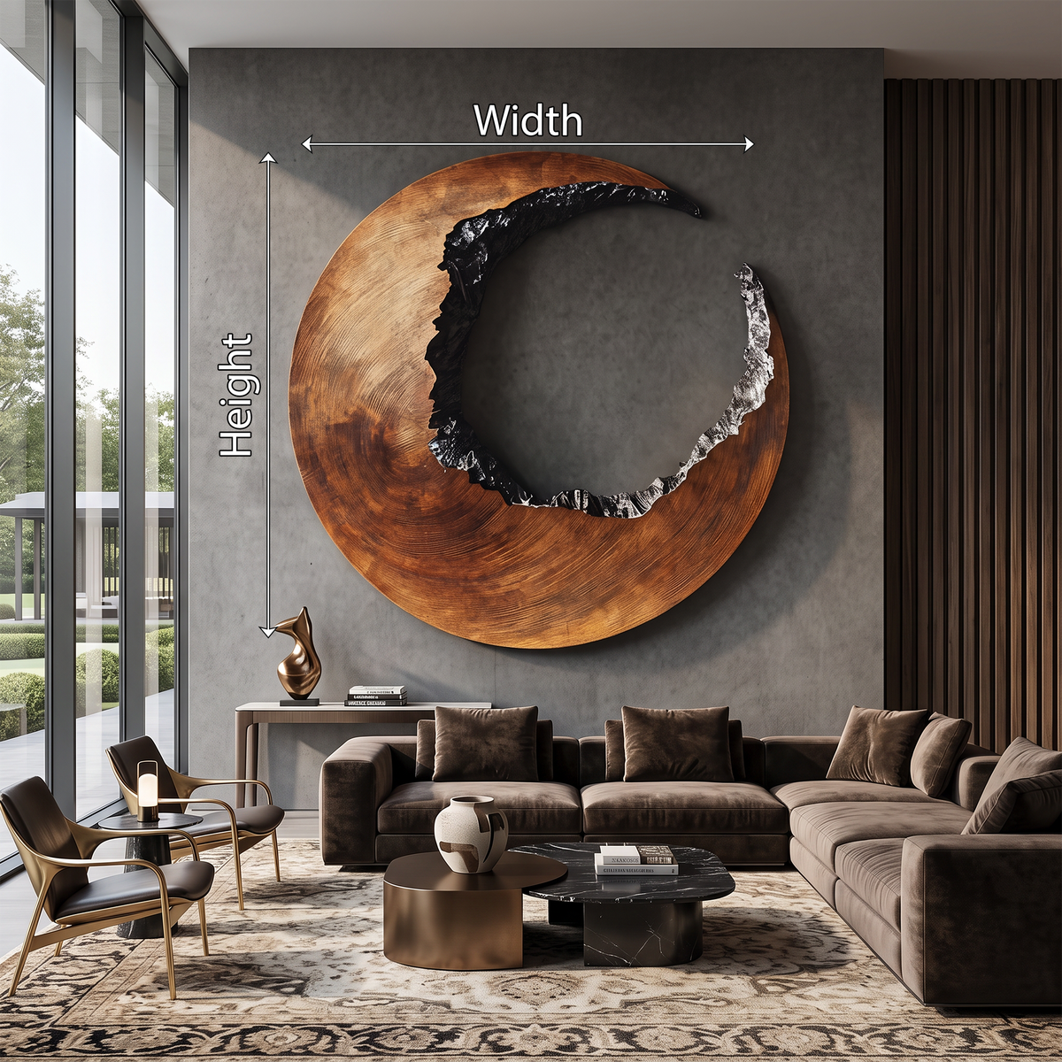 Mid Century 3D Wood Wall Art For Furniture Home Makeover - Image 6