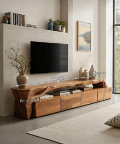 Alternative view of Modern TV Stand With Storage For Living Room