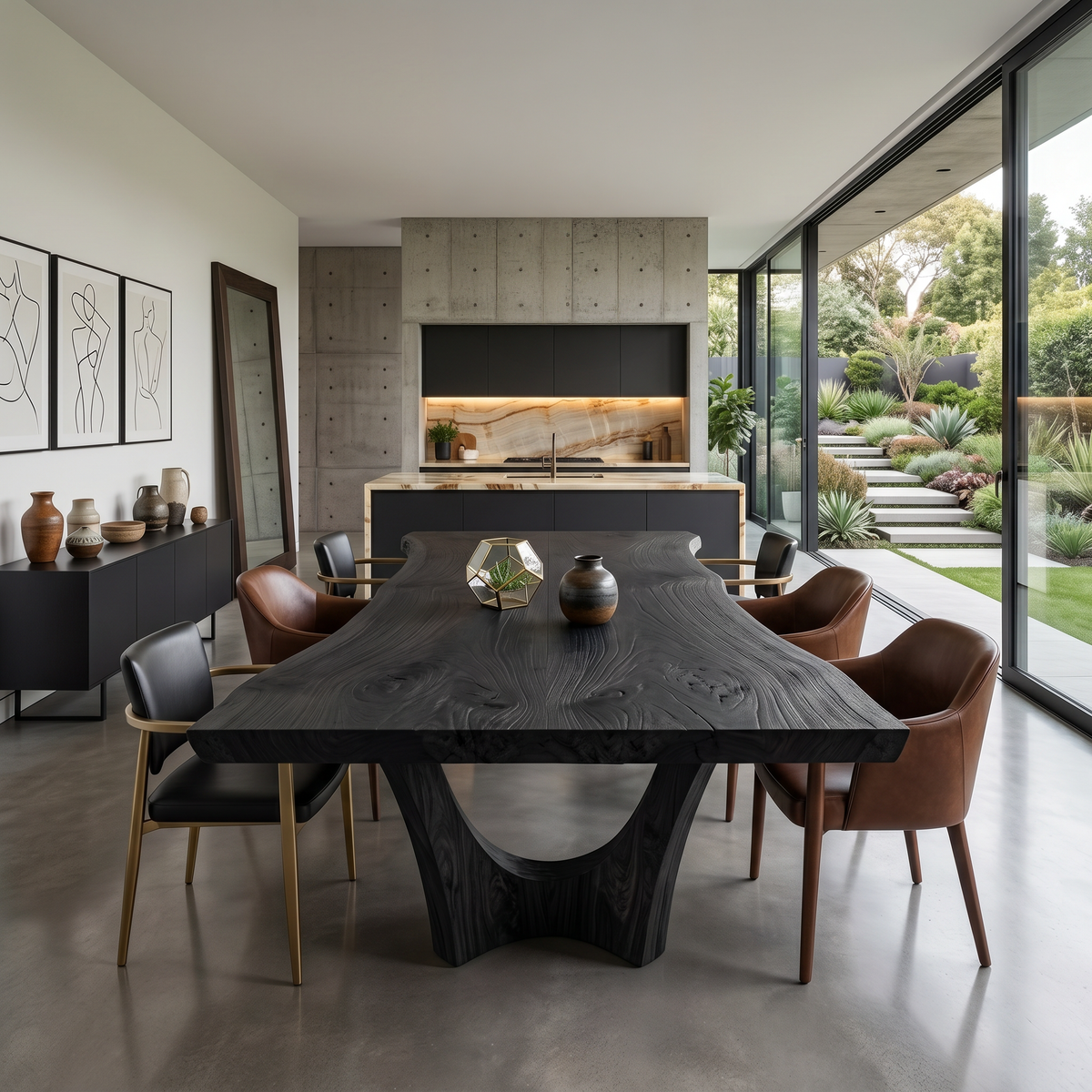 Contemporary Dining Table For Spacious Open-Plan Living Areas - Image 4