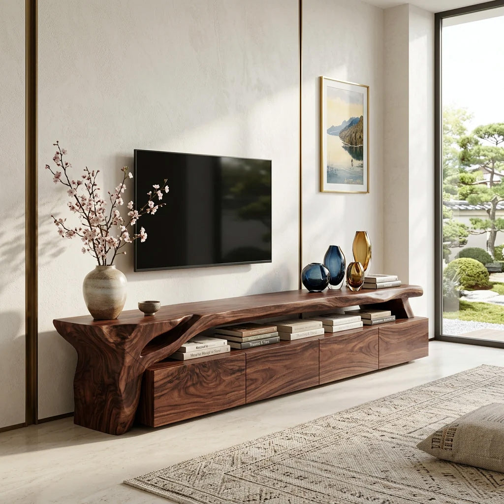Modern TV Stand With Storage For Living Room - Image 4