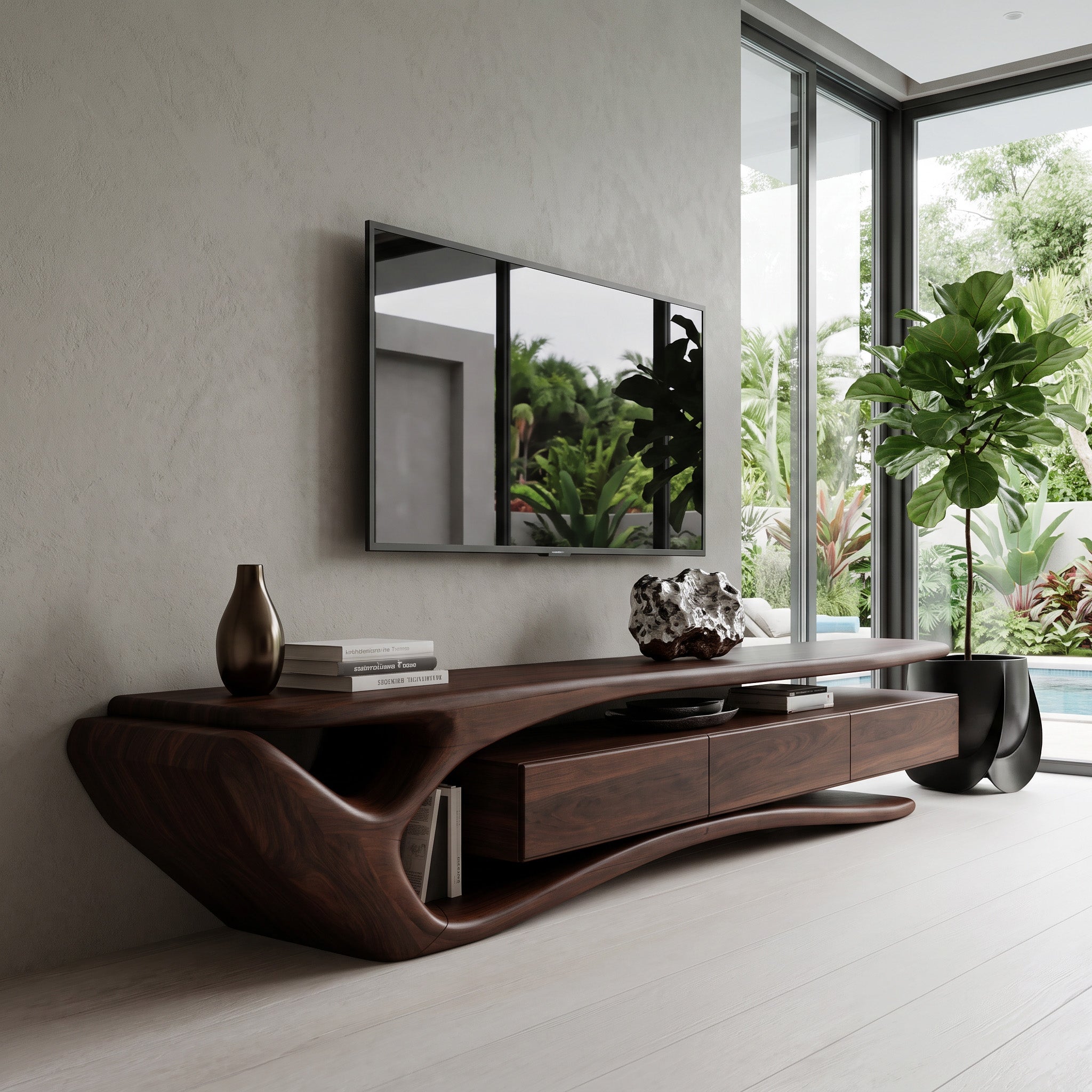 Contemporary TV Stand For Living Room - Image 7