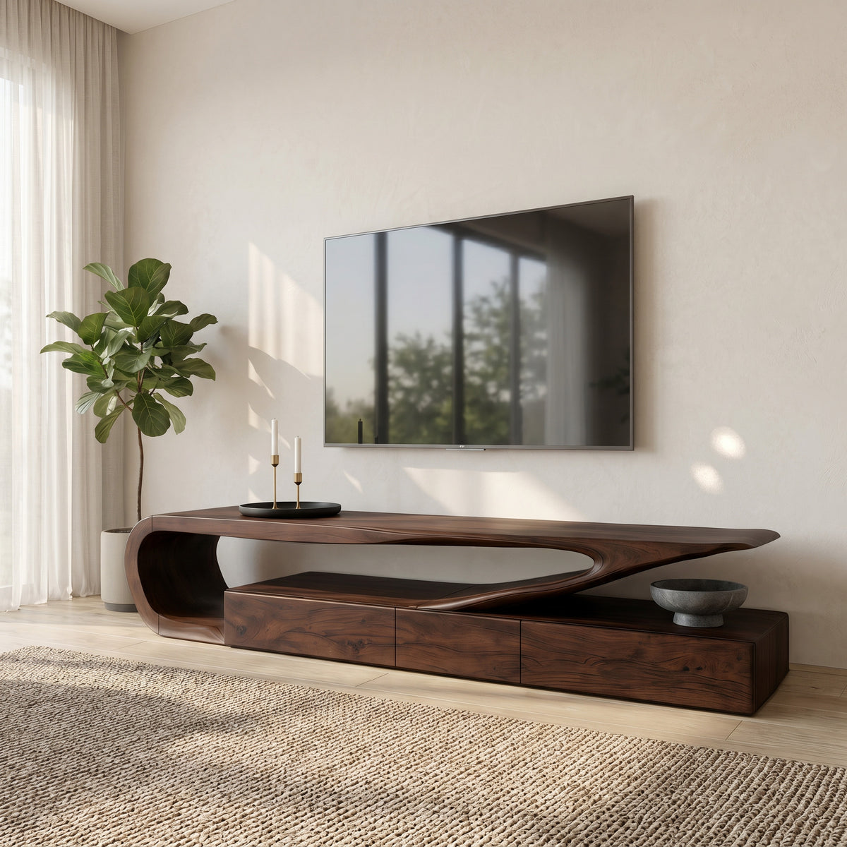 Minimalist TV Console For Living Room - Image 7