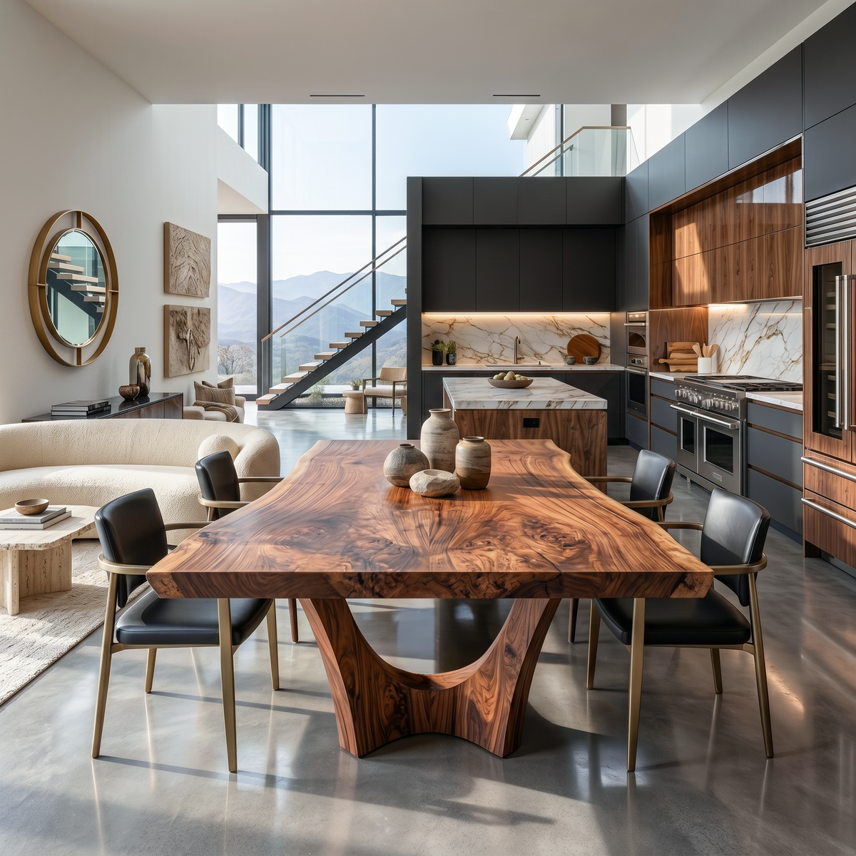 Contemporary Dining Table For Spacious Open-Plan Living Areas - Image 6