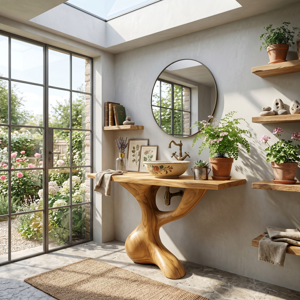 Handcrafted Solid Vanity For Timeless Bathroom Use - Image 5