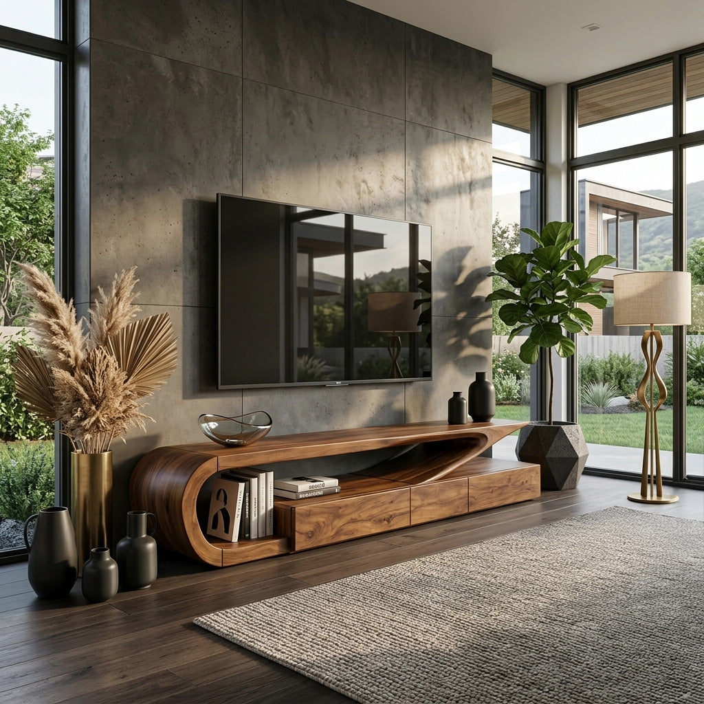 Minimalist TV Console For Living Room - Image 2