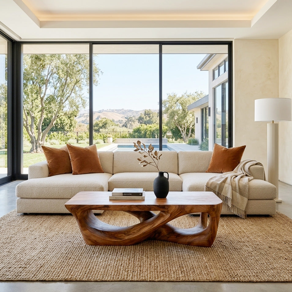 Minimal Coffee Table For Living Room Interiors - Image 7