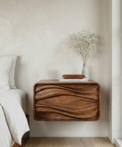 Alternative view of Organic Sculptural Floating Bedside Table For Bedroom Decor