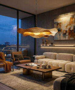 Alternative view of Modern Sculptural Pendant Light For Living Room