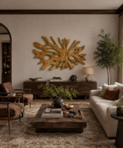 Alternative view of Large Organic Wall Art For Living Room