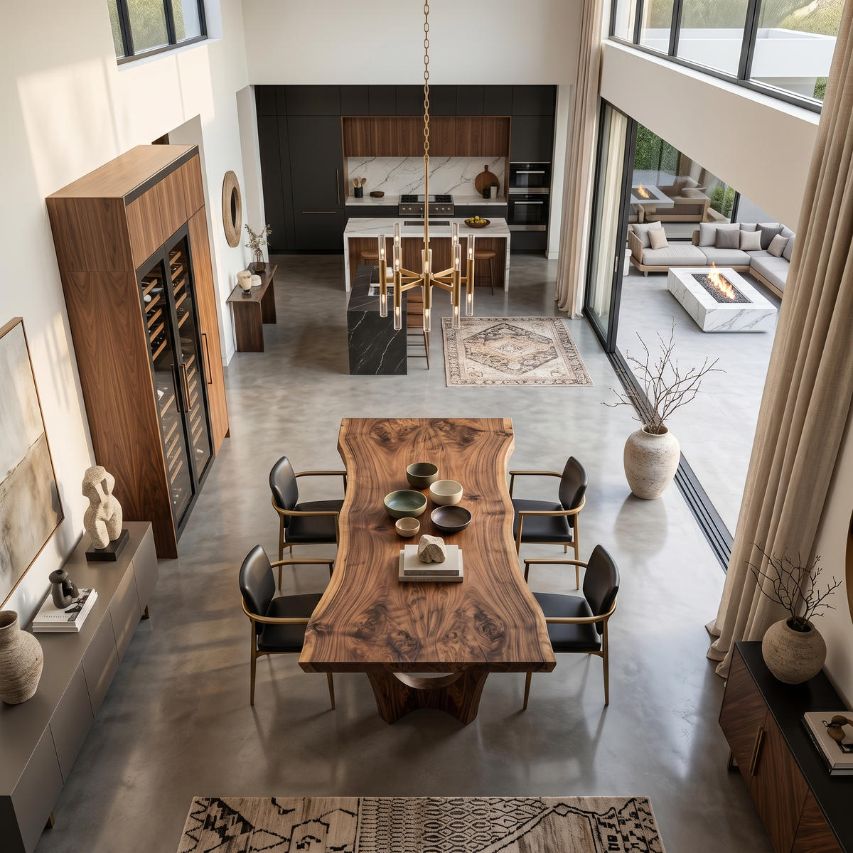 Contemporary Dining Table For Spacious Open-Plan Living Areas - Image 3