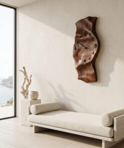 Alternative view of Contemporary Wall Clock Vertical Design For Living Room Interior