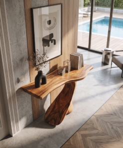 Alternative view of Rustic Chic Console Table Entryway Design
