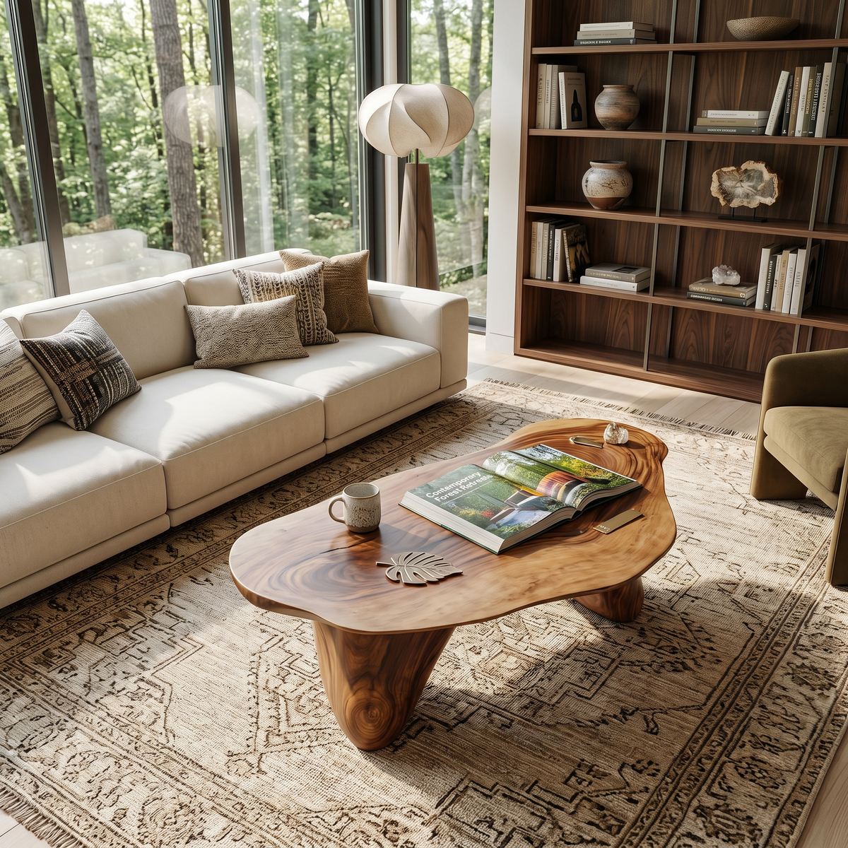Handcrafted Low Table For Sophisticated Interiors - Image 2