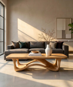 Alternative view of Contemporary Sculptural Coffee Table For Living Room