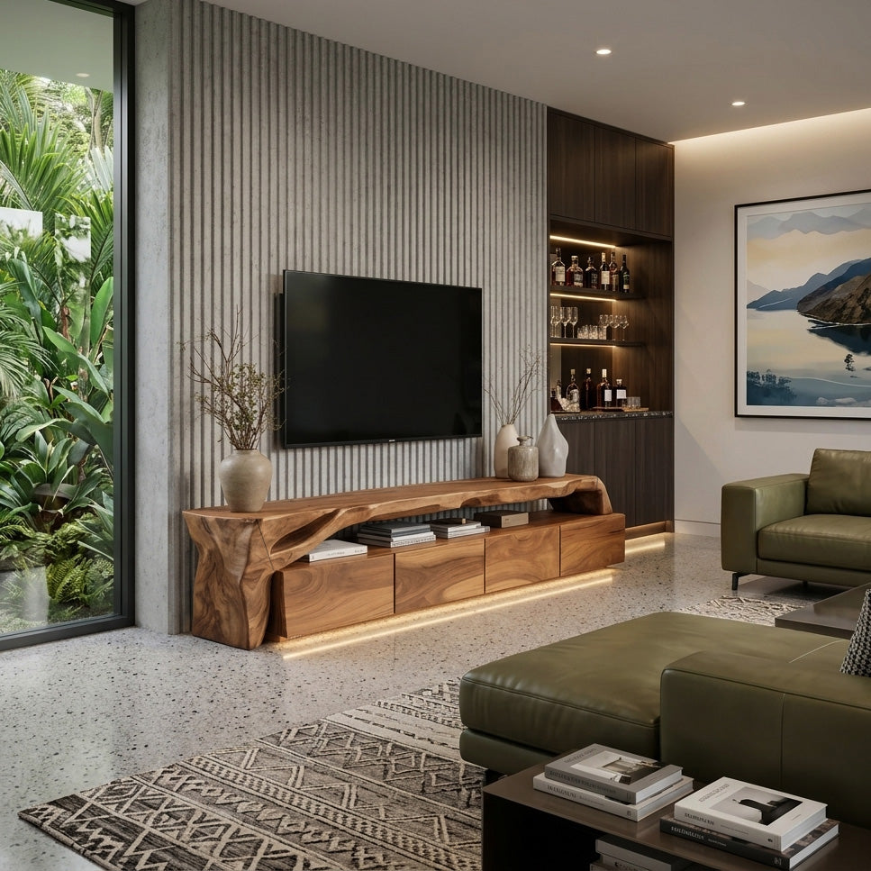 Modern TV Stand With Storage For Living Room - Image 7