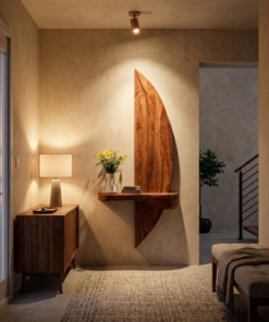 Alternative view of Contemporary Floating Shelf Sculptural For Entryway