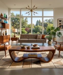 Alternative view of Luxury Coffee Table With Shelf For Living Room