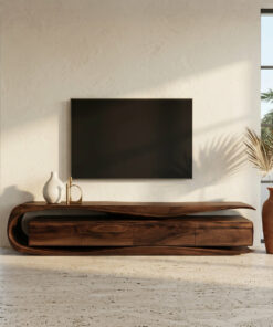 Alternative view of Modern Organic TV Console For Living Room Interior