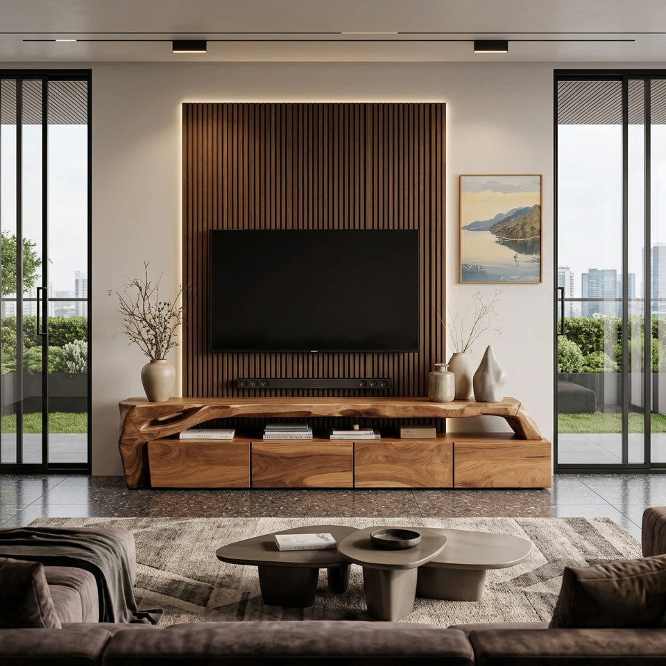 Modern TV Stand With Storage For Living Room - Image 8