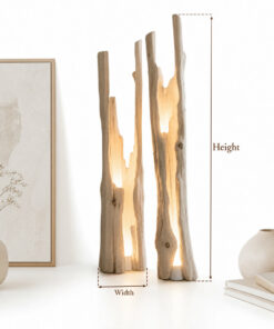 Alternative view of Rustic Driftwood Floor Lamp