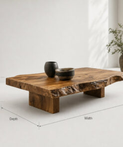 Alternative view of Rustic Low Coffee Table