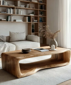 Rustic Wooden Coffee Table