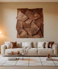 Alternative view of Modern Geometric Wall Art For Living Room Accent