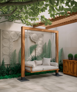 Alternative view of Modern Outdoor Daybed Swing For Poolside Or Garden